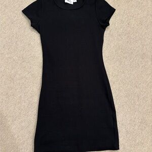 Princess Polly Black Tshirt Dress